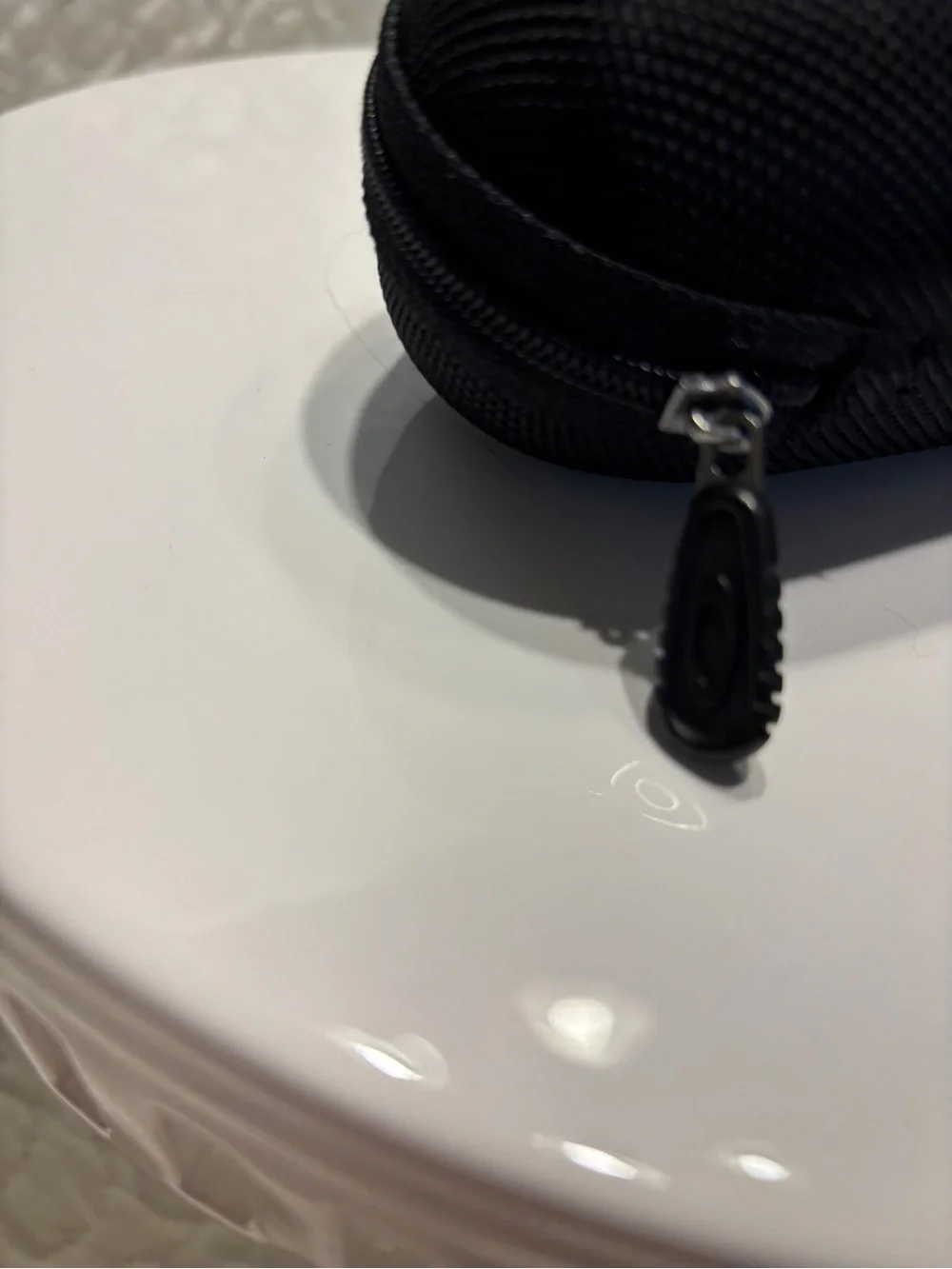 Oakley Black Textured Hard Sunglass Case with Logo